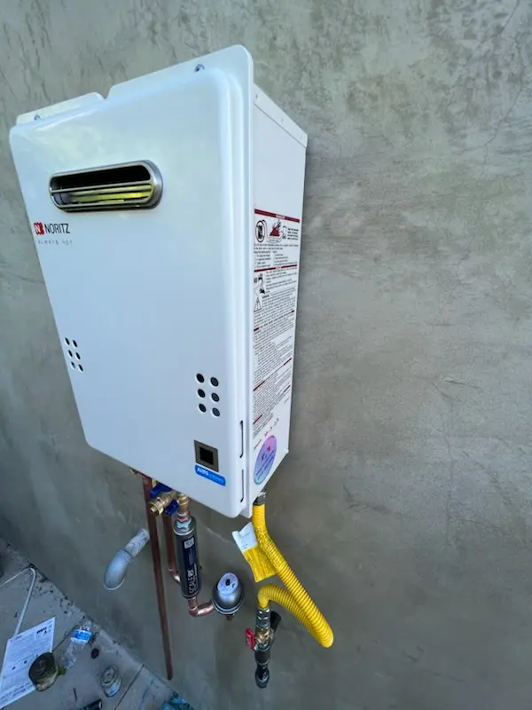 Tankless water heater installation for Murphys Corner homes